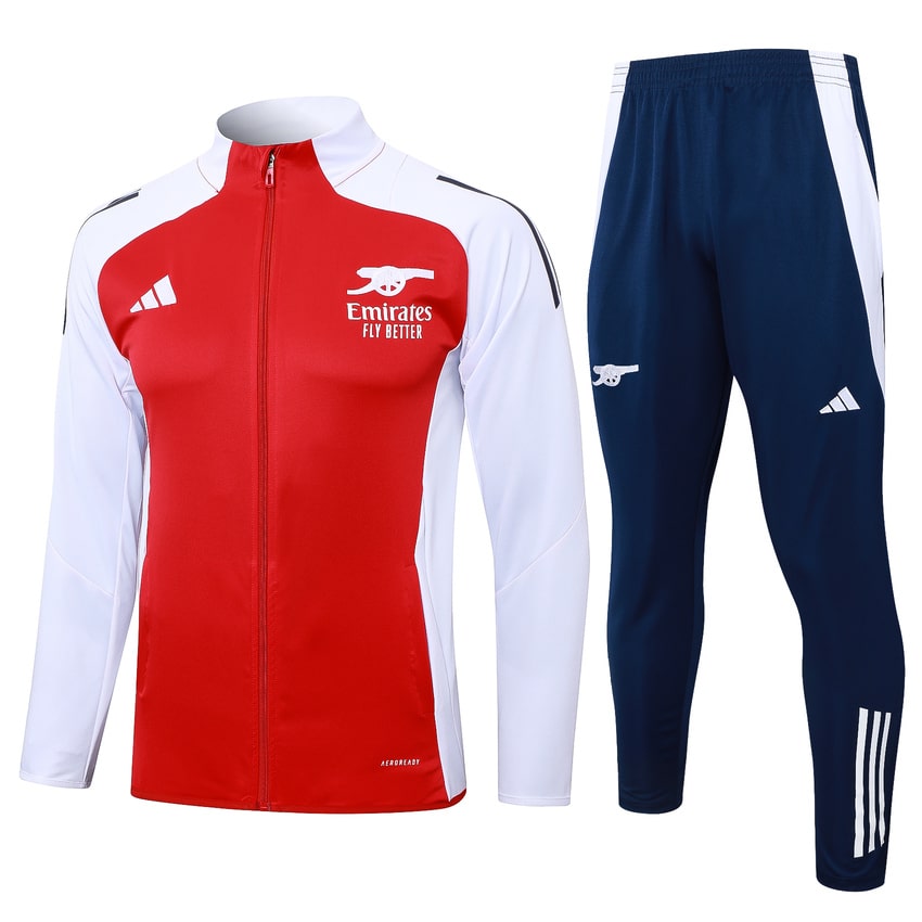 Arsenal Tracksuit Jacket 2024 2025 Red