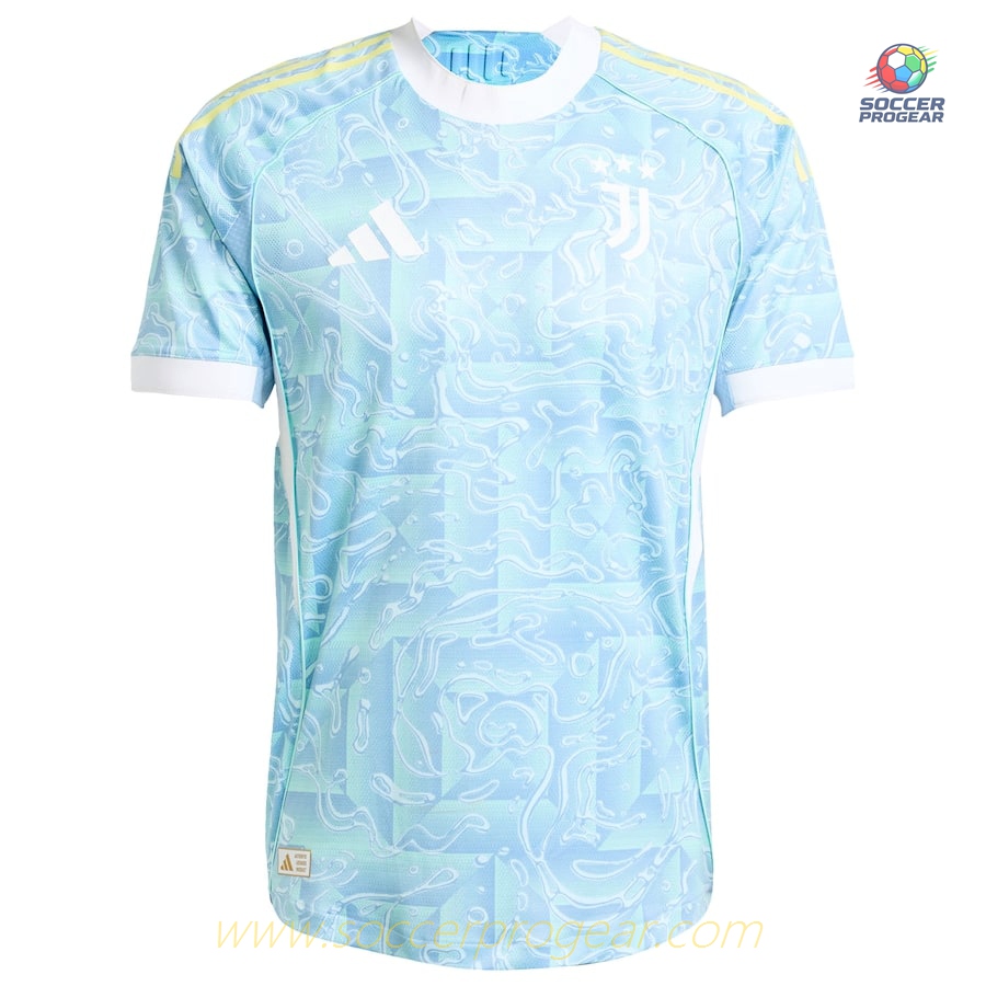 Juventus Youth Away Football Soccer Jersey Football Jersey 2025-26 Edition Thuram
