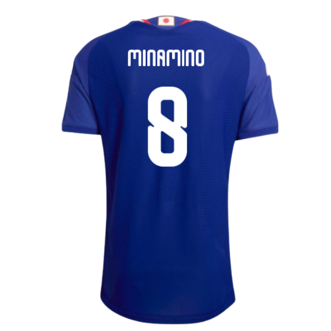 World Cup Premium 2026-2027 Japan Authentic Home Shirt (Minamino 8)