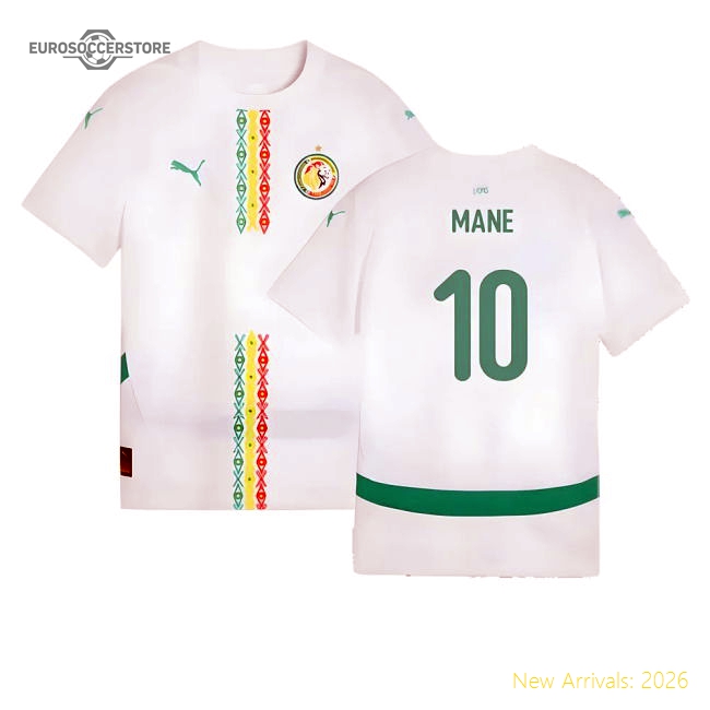 Top Senegal Kids 20242025 Home Jersey Moisturewicking