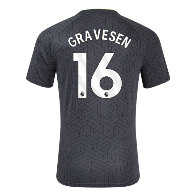 Authentic Away Everton Gravesen Jersey 2024-2025 Breathable