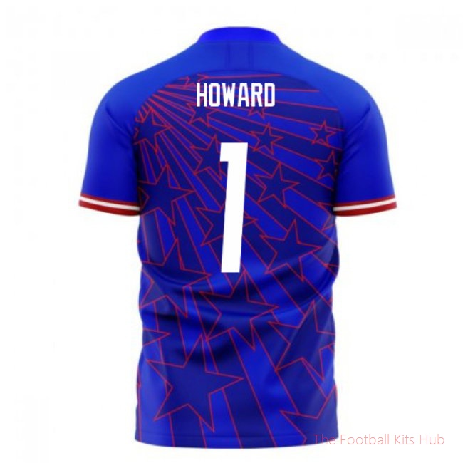 [JED] USA 2025/26 Away Football Kit (Libero) (HOWARD 1)