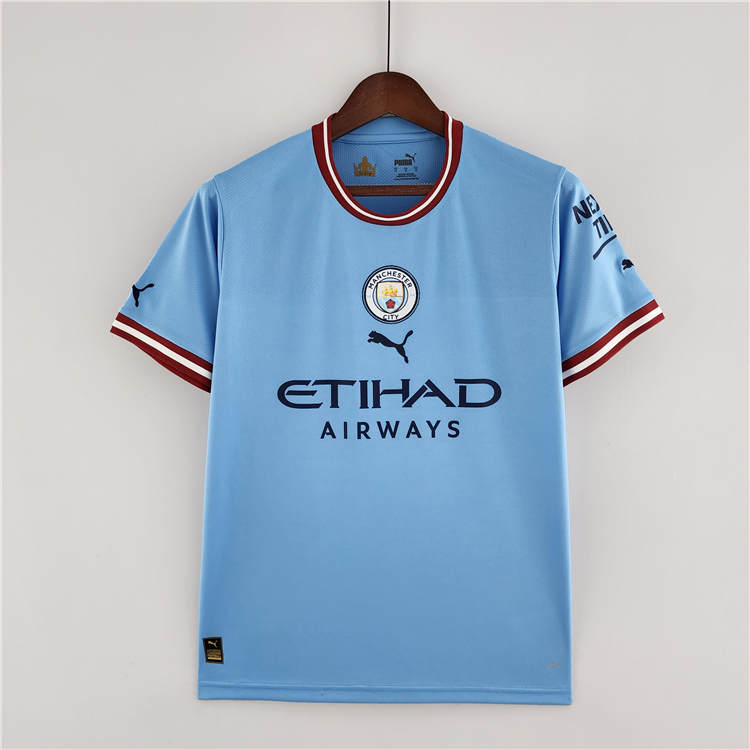 Professional Breathable Man City Manchester City 2223 Home Shirt