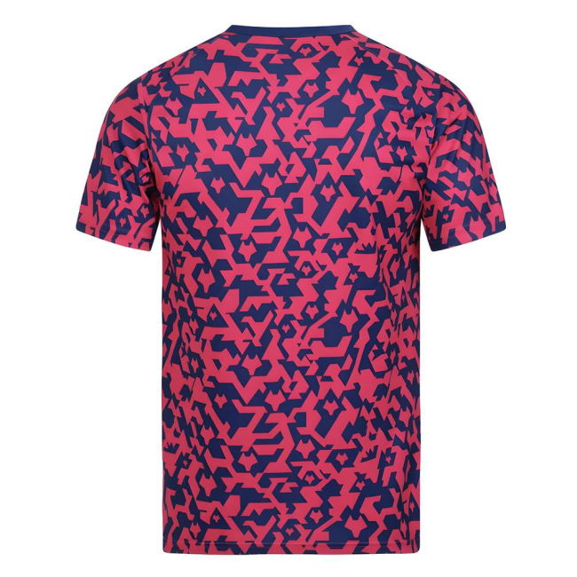 2024-2025 Wolves Pre Match T-Kit - Blue/Pink