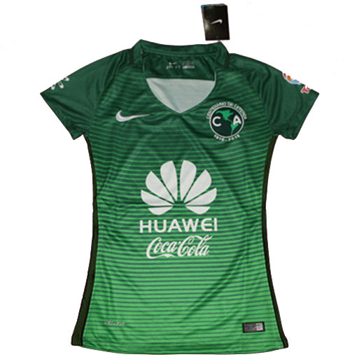 Breathable Women's Club America Third 201718 Soccer Jersey Shirt