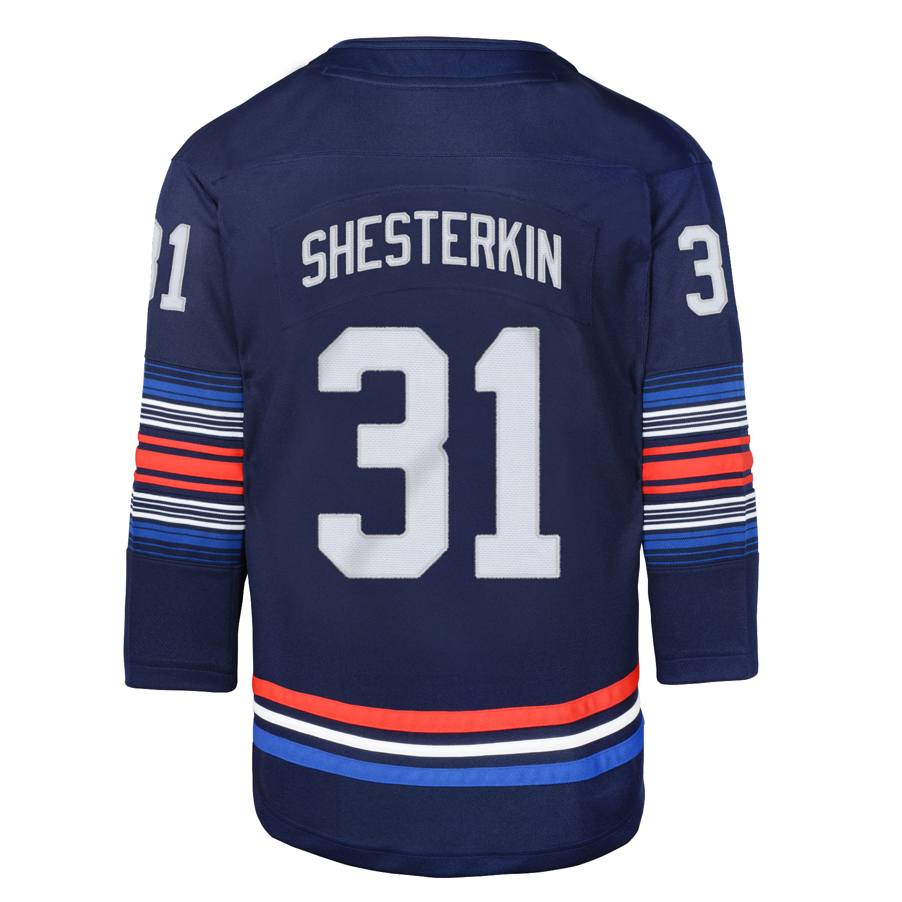 [LK] Igor Shesterkin New York Rangers Youth Alternate Premier Player Jersey - Navy