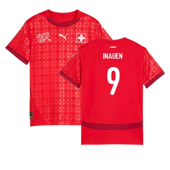 2025 Switzerland EUR25 Home Shirt (Kids) (Inauen 9)