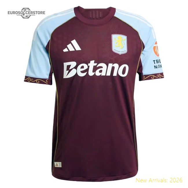 Aston Villa Home Kit 2025-2026 Stadium Wear Jersey