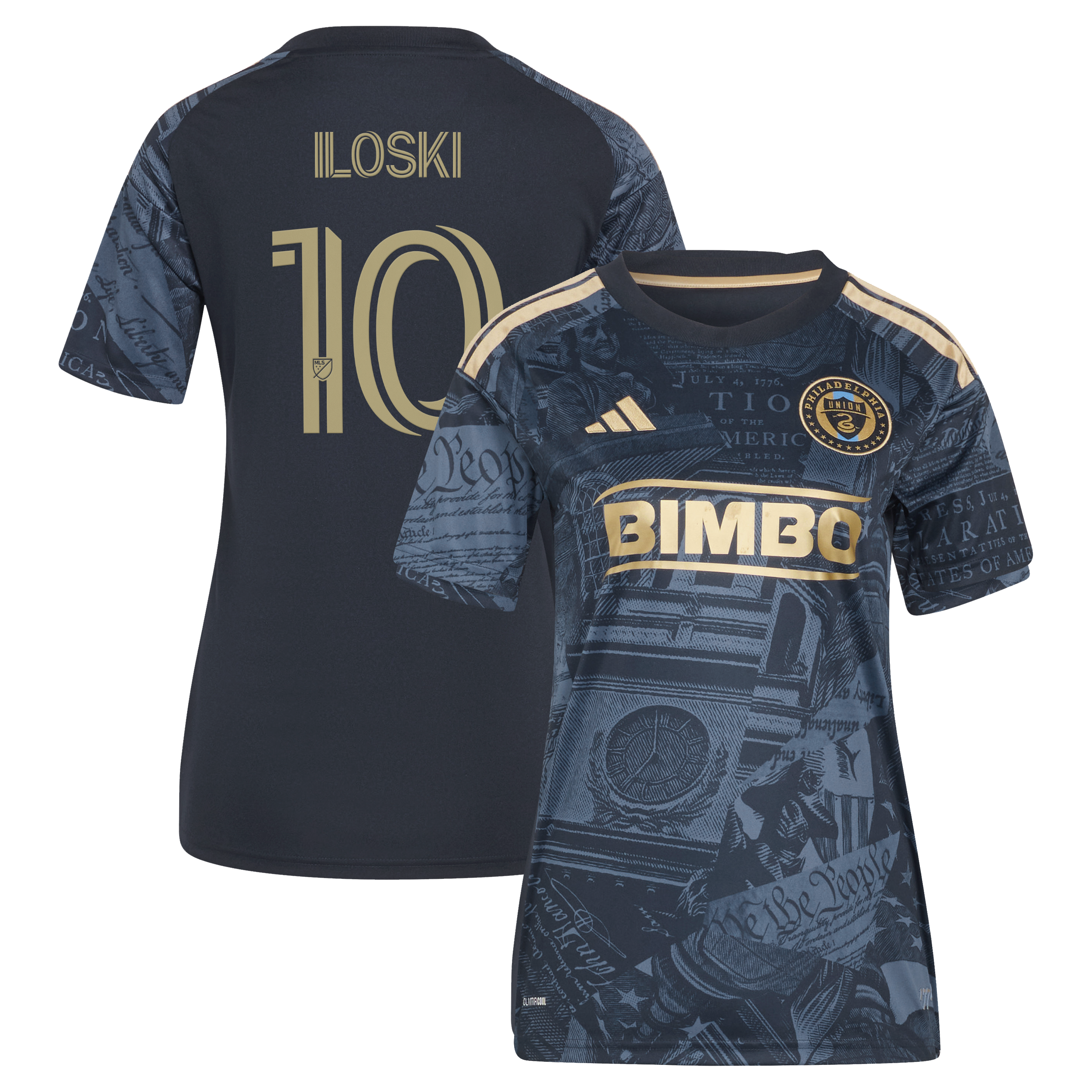 [SJH] Milan Iloski Philadelphia Union Women's 2026 1776 Kit Replica Jersey - Navy