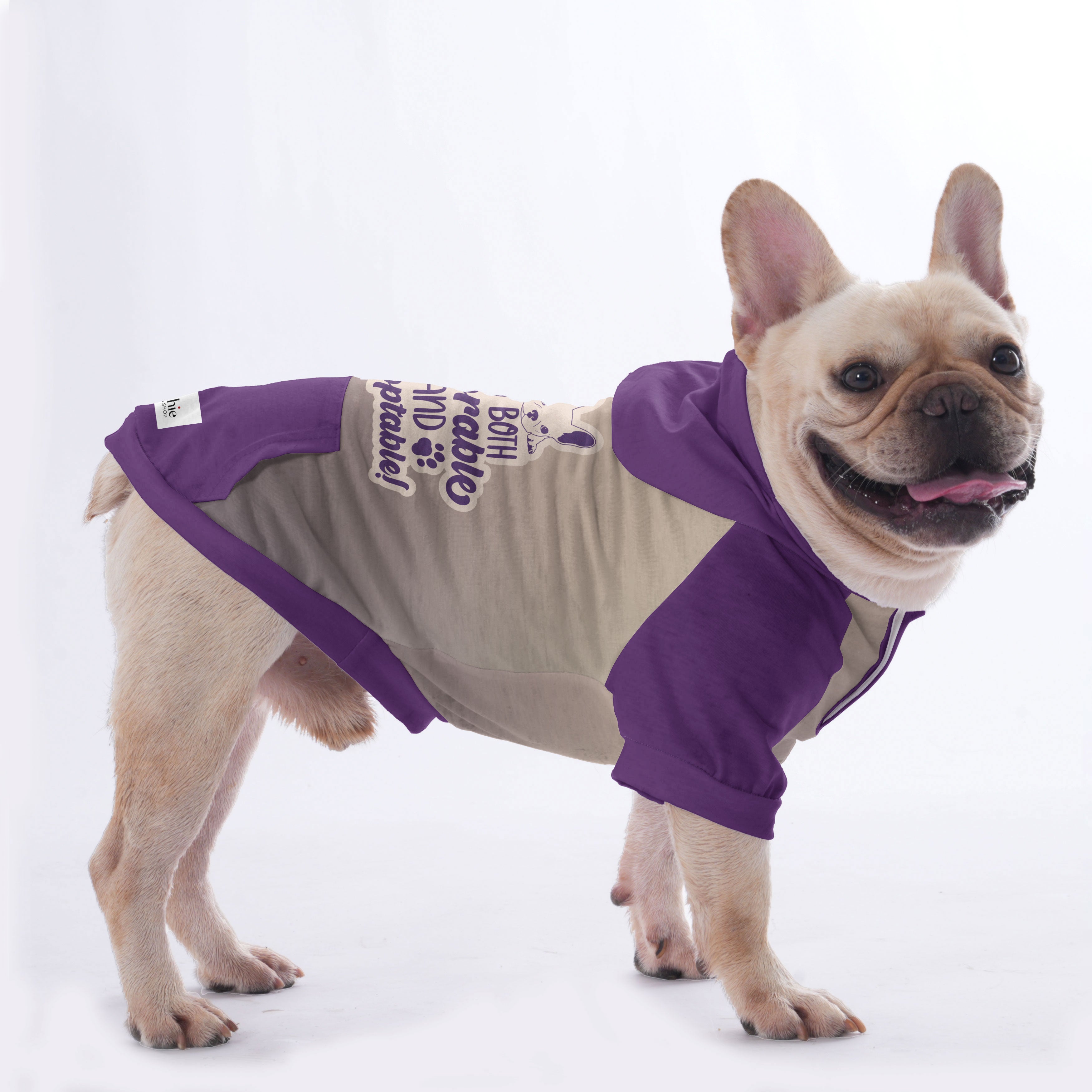 French Bulldog I'm Both Adorable And Adoptable Hoodies For French