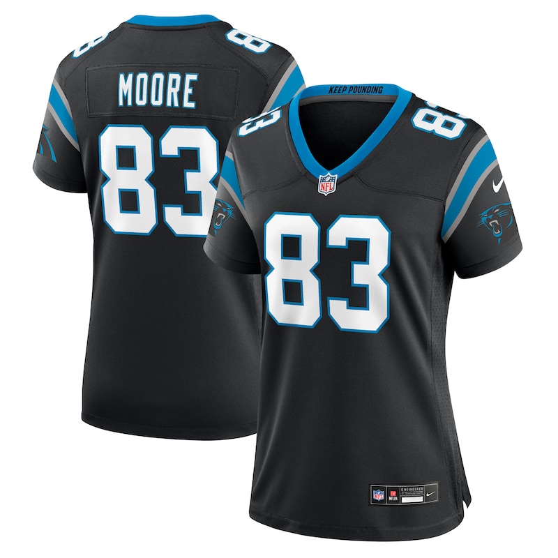 None David Moore Carolina Panthers NFL Team Fan Apparel Football Appar