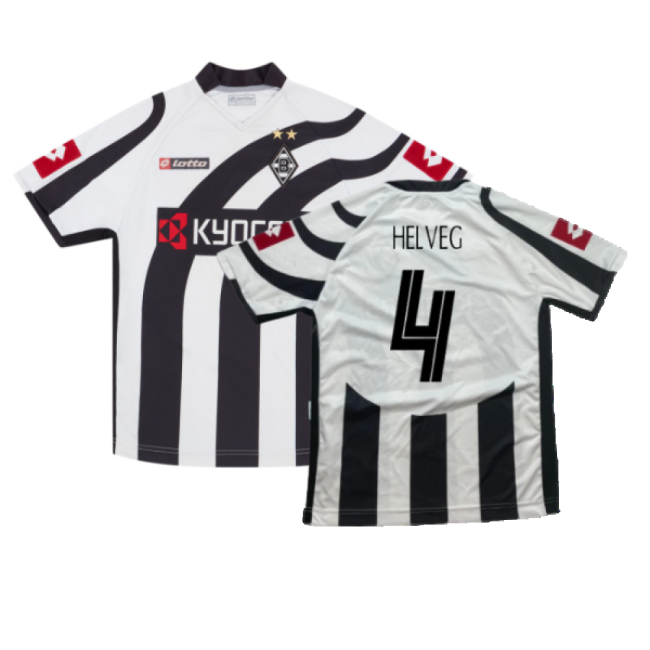 Borussia Monchengladbach 2006-07 Home Shirt ((Excellent) 3XL) (Helveg 4)