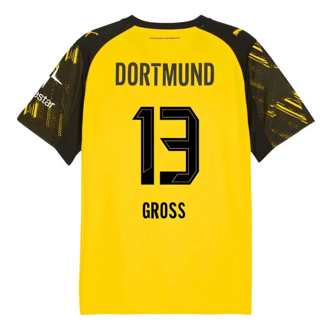 Dortmund 2025-2026 Home Soccer Jersey (Yellow) | Durable | Lightweight