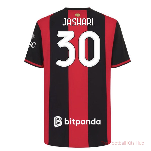 Breathable Replica AC Milan 2026-2027 Home Shirt (Jashari 30)