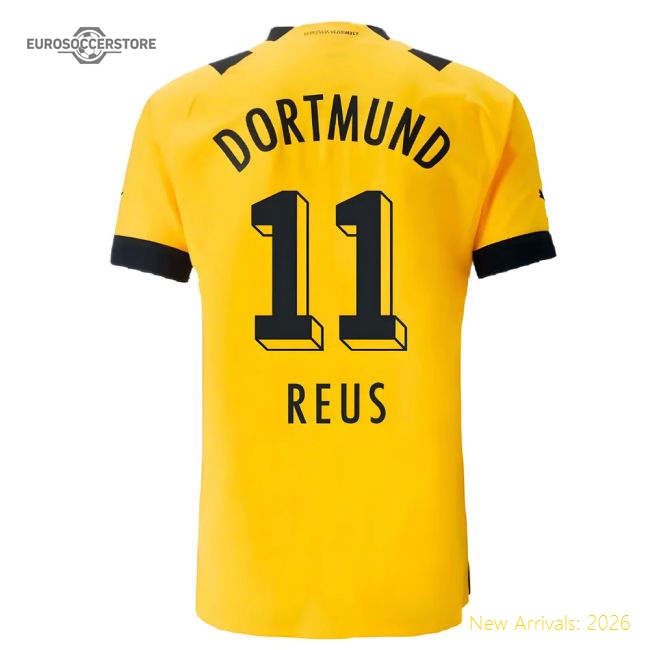 2022-2023 Borussia Dortmund Authentic Home Shirt (reus 11)