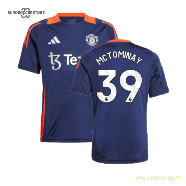 Man Utd Kids Mctominay Durable Jersey Dri-fit Machine-washable