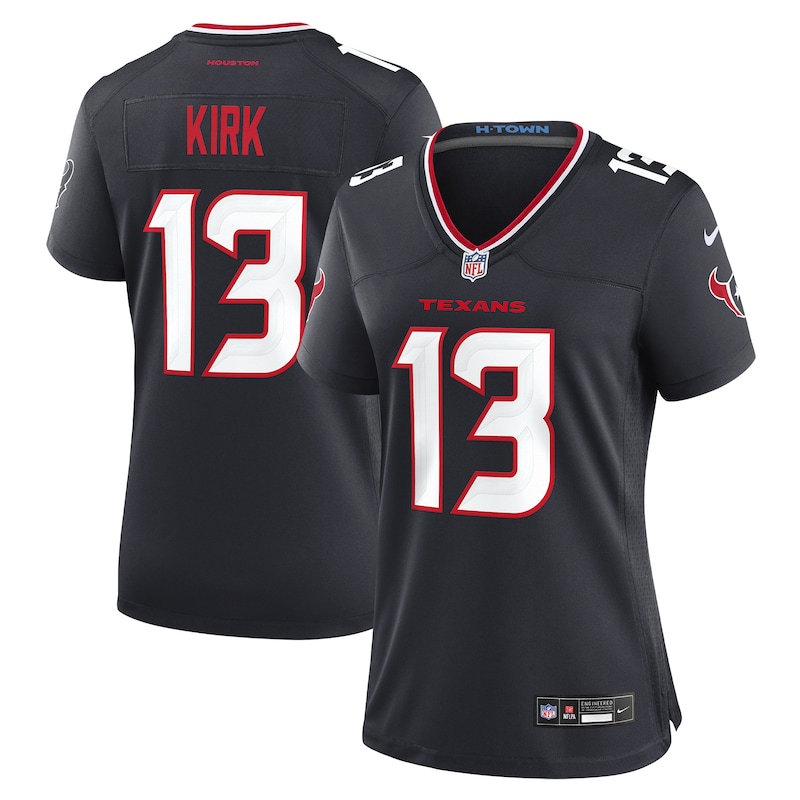 None Christian Kirk Record-Breaker HOU Texans Top-Grade Jersey