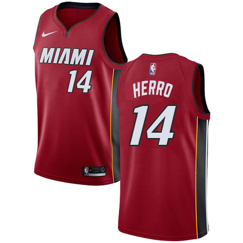 Nike Heat Red Miami Heat #14 Jersey - Reasonably Priced Quality