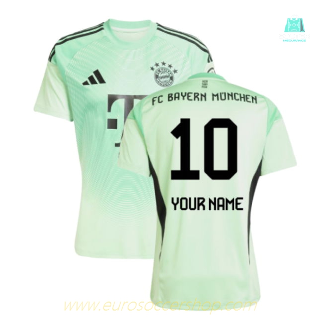 2025-2026 Bayern Munich Home Goalkeeper Shirt (Glory Mint) (Your Name)