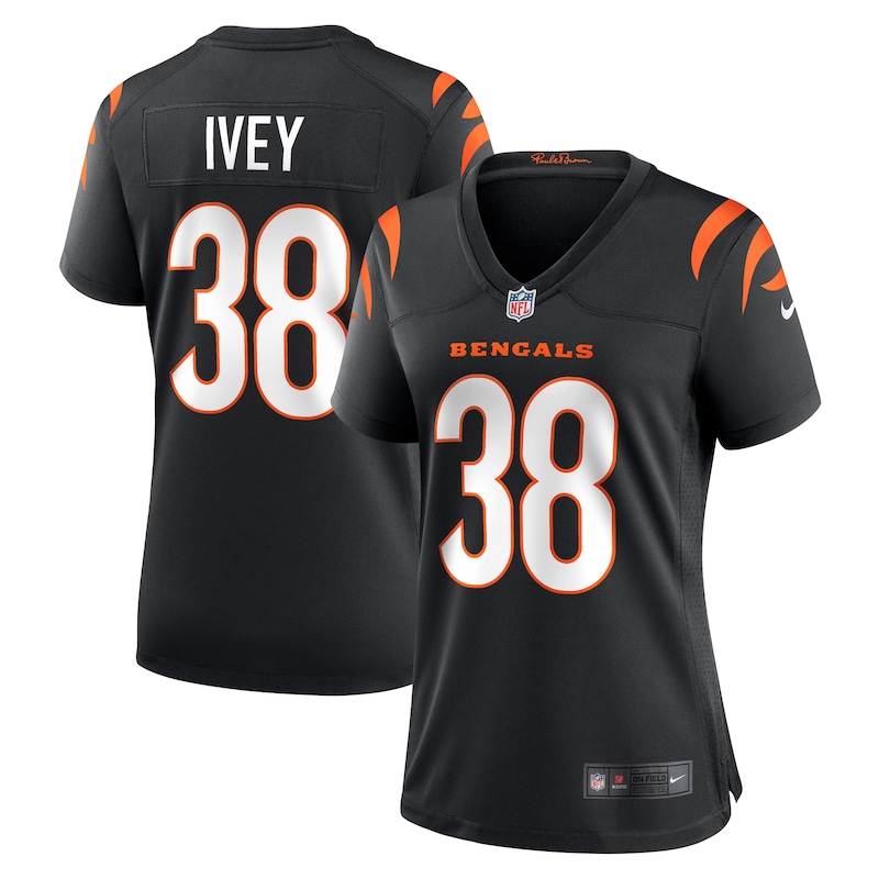 None DJ Ivey CIN Bengals Legendary Officially Licensed Jersey