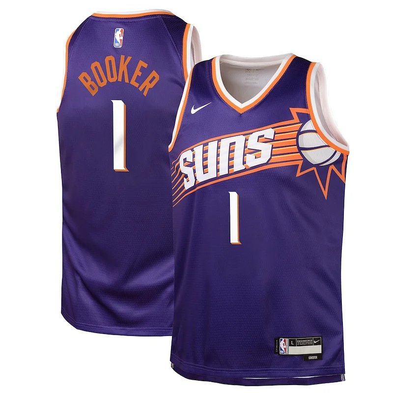 Devin Booker PHX Swingman Jersey - authentic trendy - Icon Edition