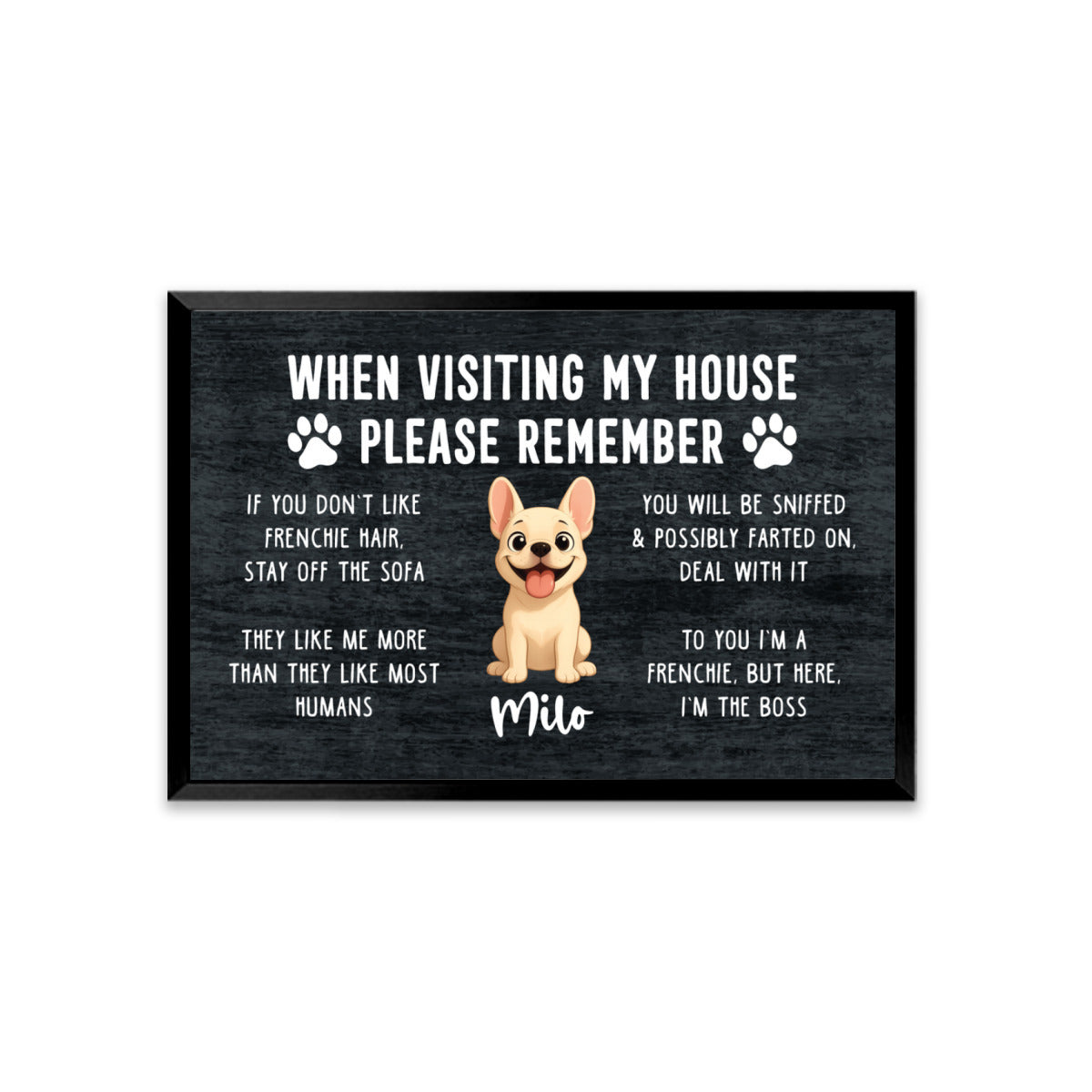 Trendy Ferocious - Personalized Framed Poster • Wall Decoration for D...