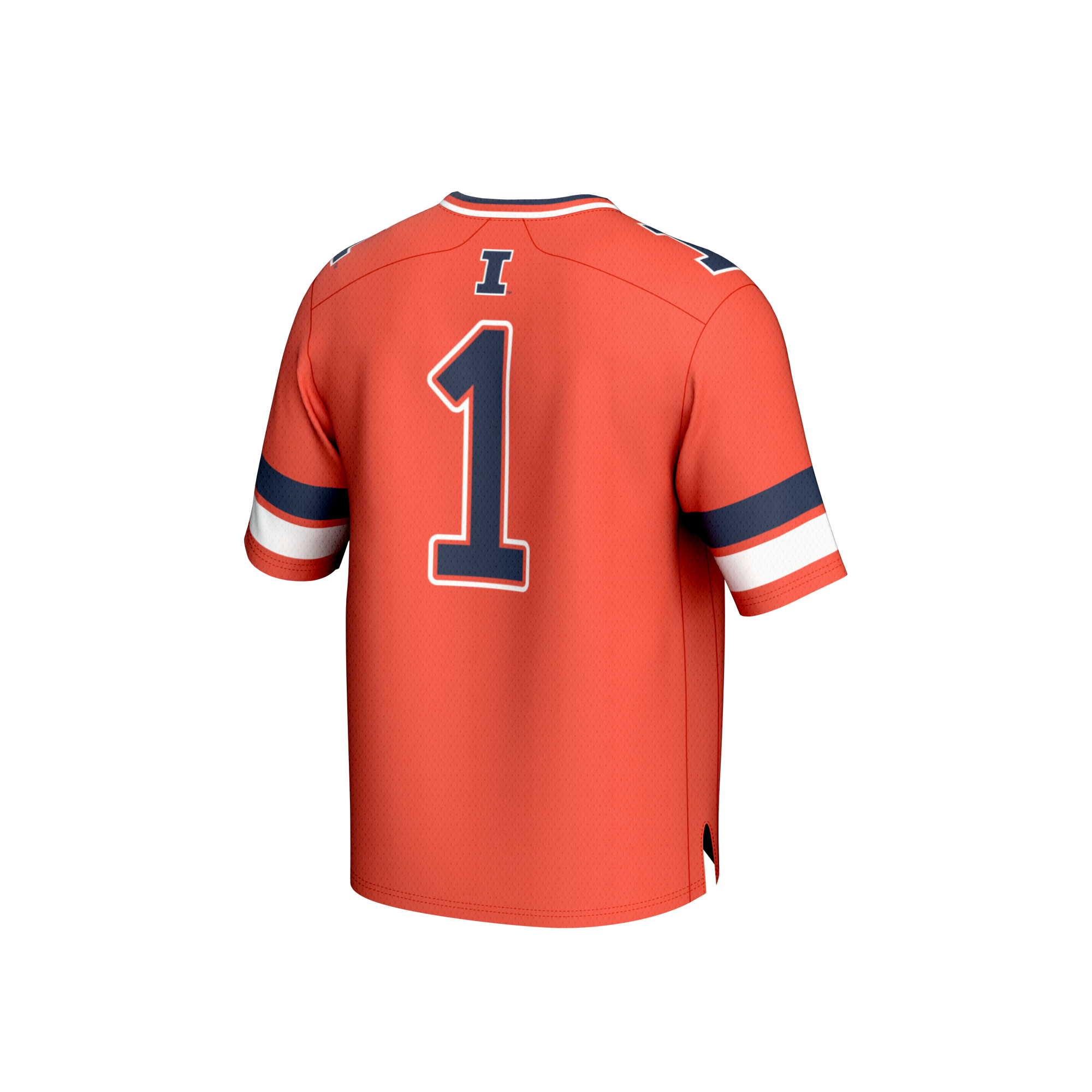 [NJP] Illinois Fighting Illini GameDay Greats Youth Collegiate Football Fashion Jersey - Orange