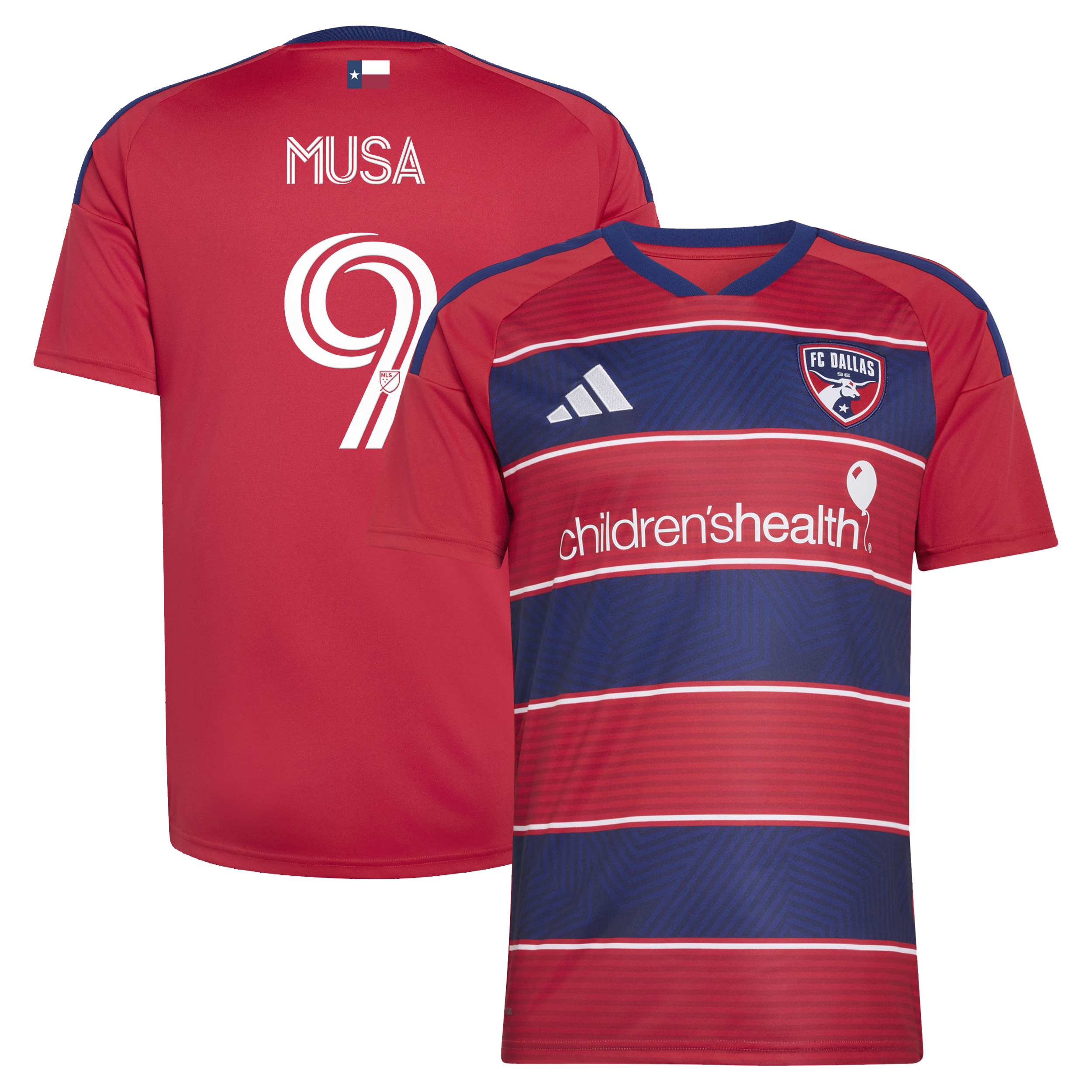 [LK] Petar Musa FC Dallas 2026 DNA Kit Replica Jersey - Red