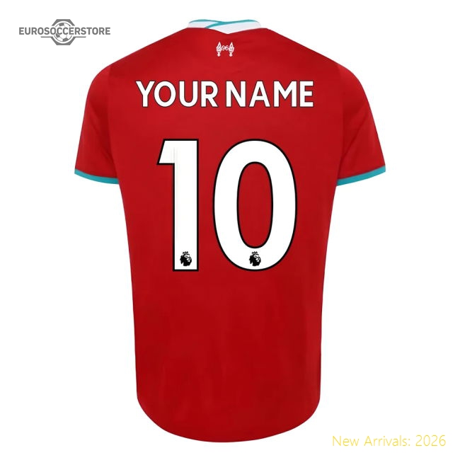 Safe Kids Liverpool Jersey 2020-2021 Soft-touch Machine-washable