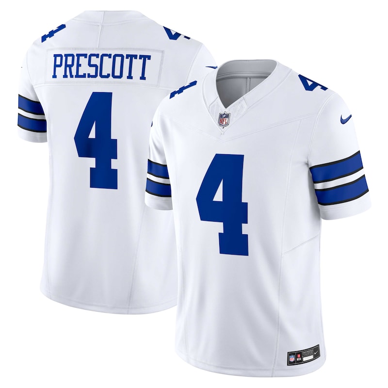 None Dak Prescott DAL Cowboys Modern Premium-Quality Jersey Game Day W