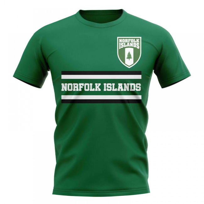 Player Norfolk Island Core Football Country T-Shirt (Green)