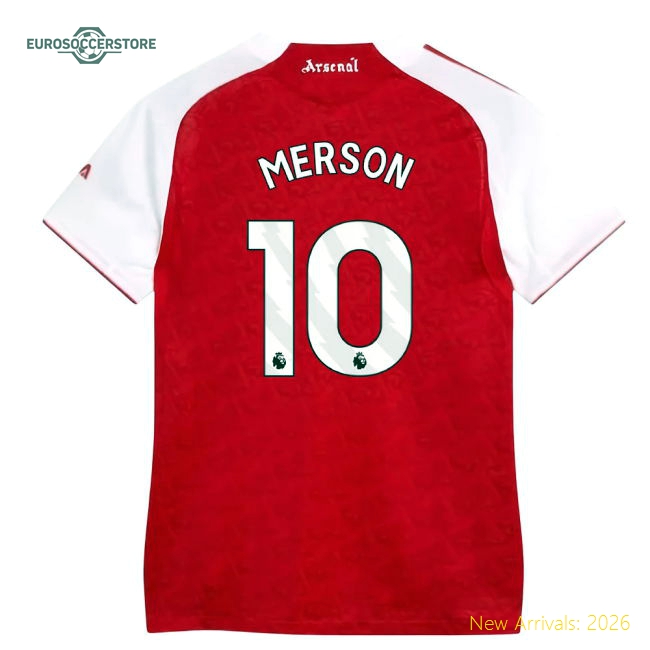 S Arsenal Female 2025 Home Jersey Shirt Football Fan Match Day Supporter For Football Fans