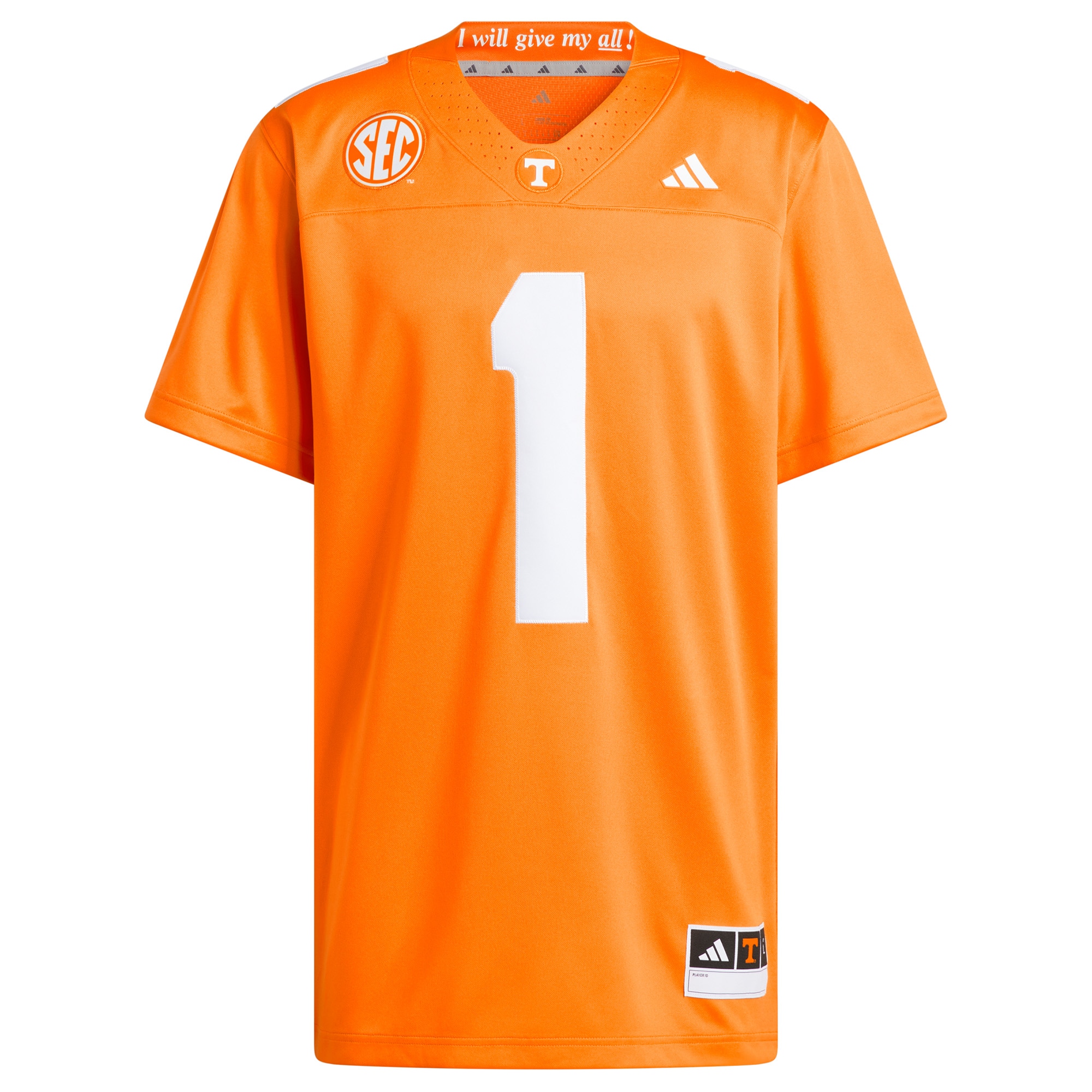 [NJP] Tennessee Volunteers Home Premier Jersey - Tennessee Orange