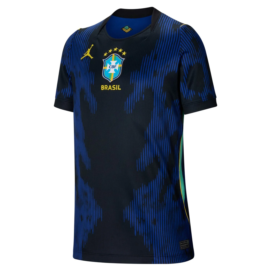 2026 Brazil Away Kids World Cup jersey [JEP]