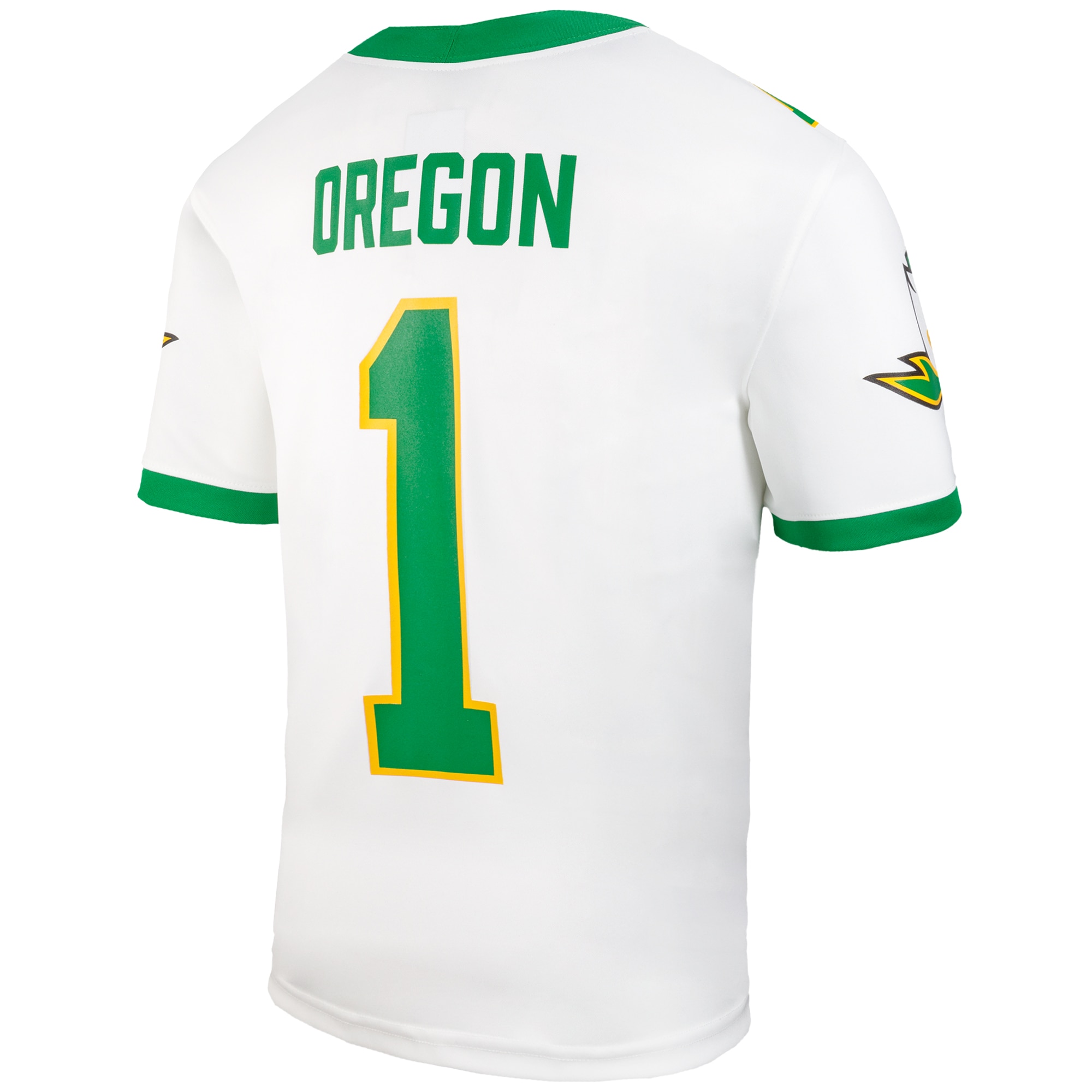 [NJP] Oregon Ducks Youth Vapor Fusion Jersey - White