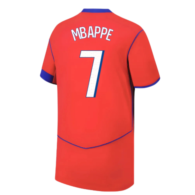 Match Quality Proud Psg Mbappe #7 Updated Design Jersey