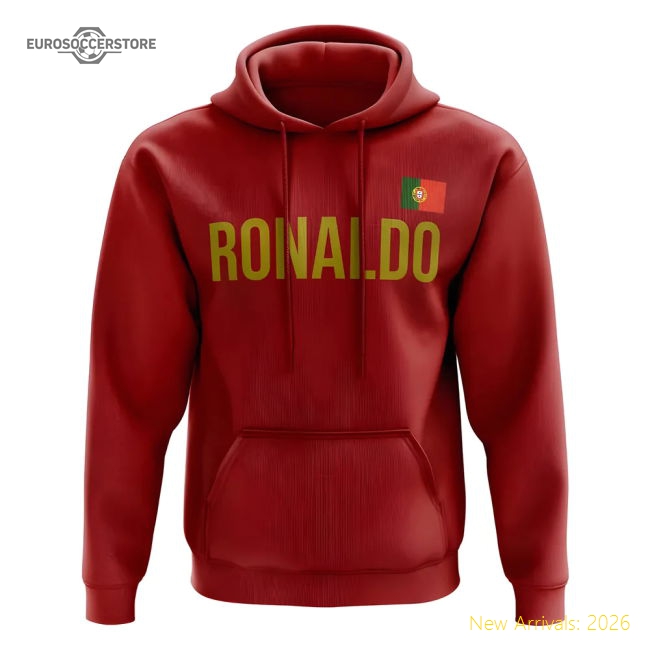 Xsb (3-4 Years) Cristiano Ronaldo Portugal Name Hoody Team Red