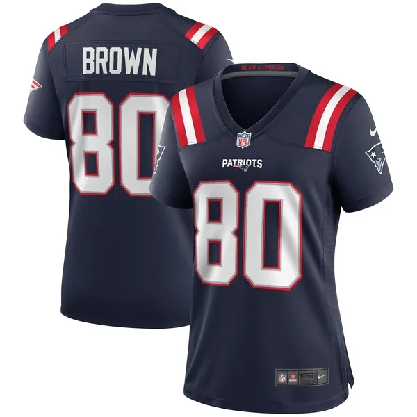 New England Patriots Game NFL Jersey - Navy | High-Quality Football...