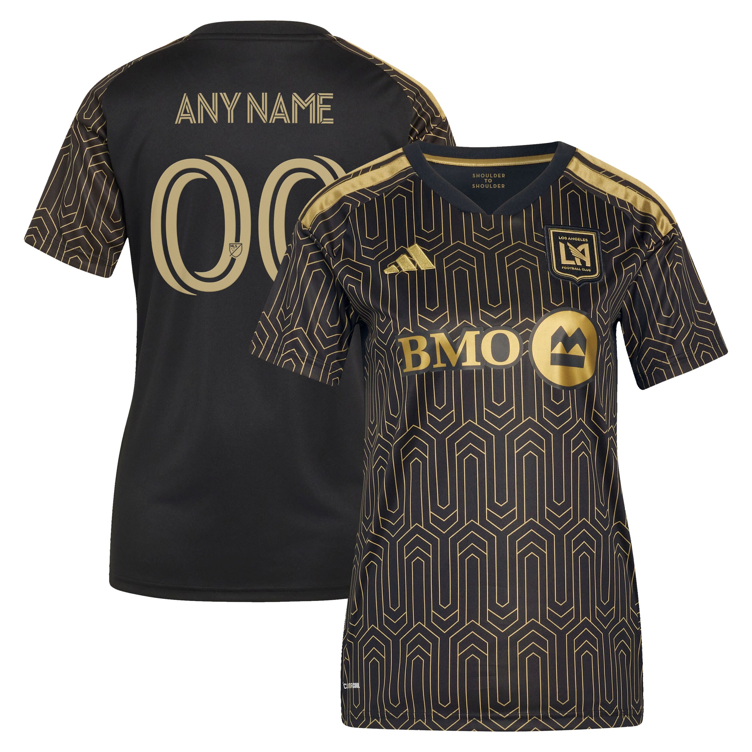[SJH] LAFC Women's 2026 Primary Kit Replica Custom Jersey - Black