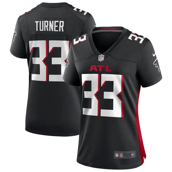 None Michael Turner Game Jersey - Black | NFL Player Jersey | NFL Foot