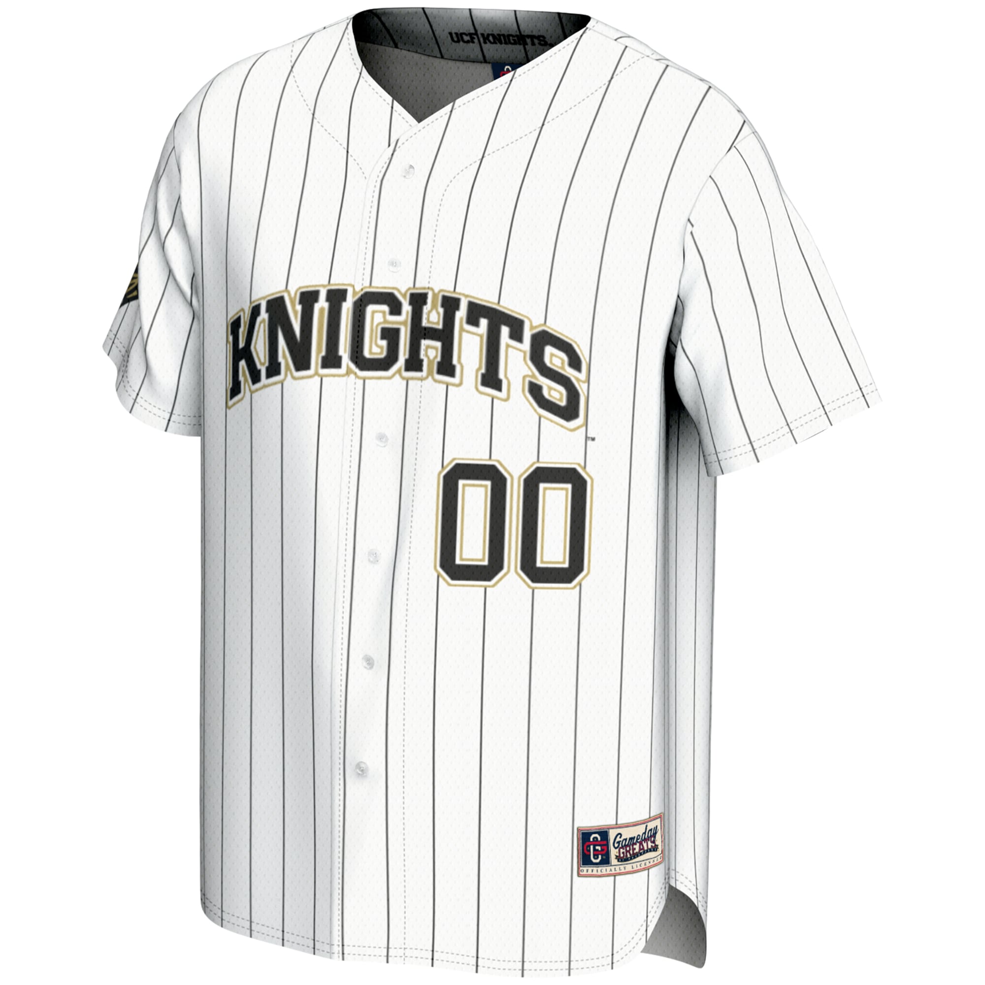 [NJP] UCF Knights GameDay Greats NIL Pick-A-Player Lightweight Baseball Jersey - White