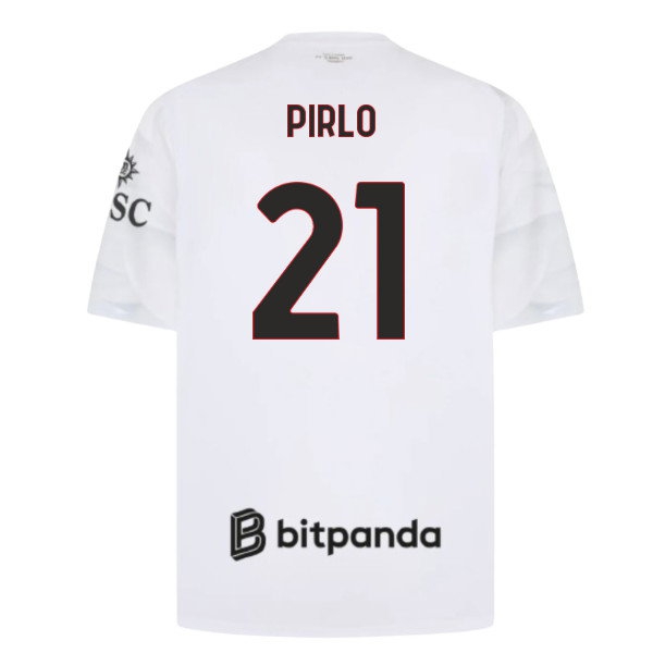 [DDJ] 2026 2027 AC Milan Shirt Away Kit (Pirlo 21)
