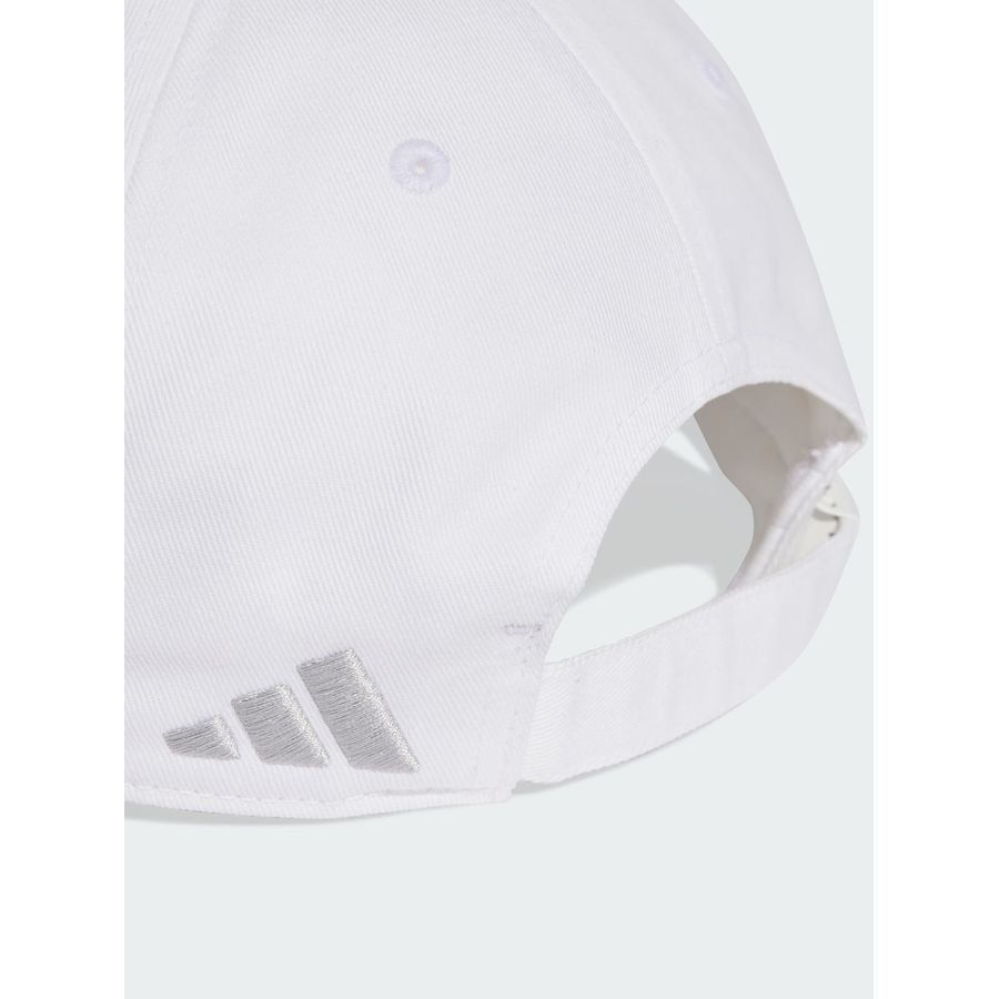 Real Madrid Cap Logo Pure White In Multiple Adult Sizes