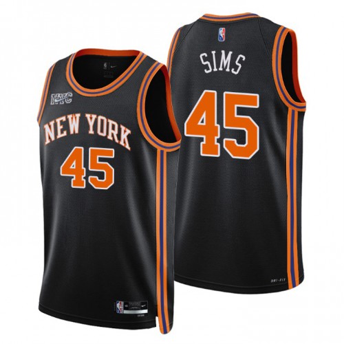Black Nike York Knicks #45 Clippers Jersey - Quick-Dry NBA Fan Apparel