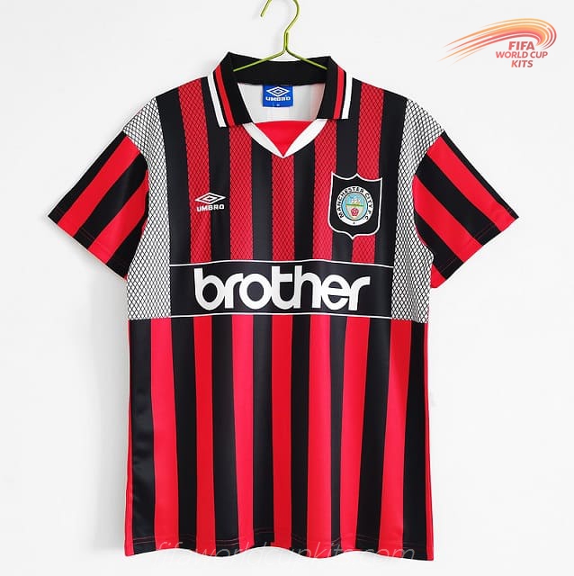 Secondary Football Jersey of Manchester City 94-96