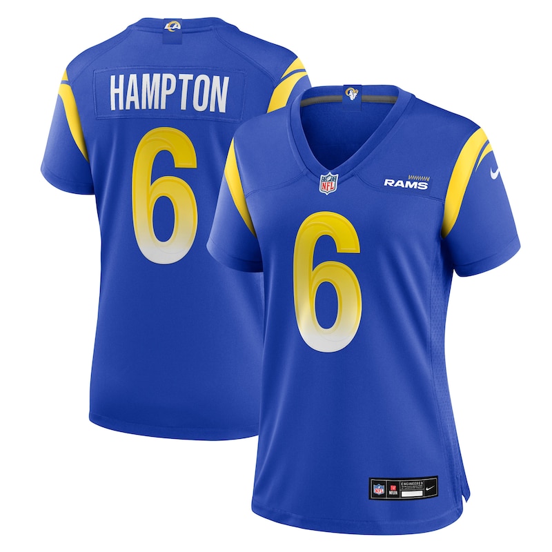 None Nick Hampton LA Rams Budget-Friendly Team Spirit Wear for NFL Fan