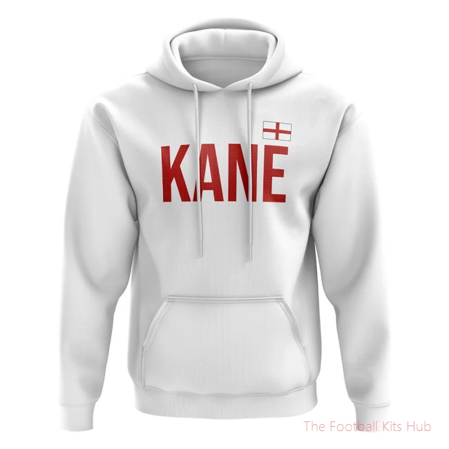 Harry Kane England name hoody (white)