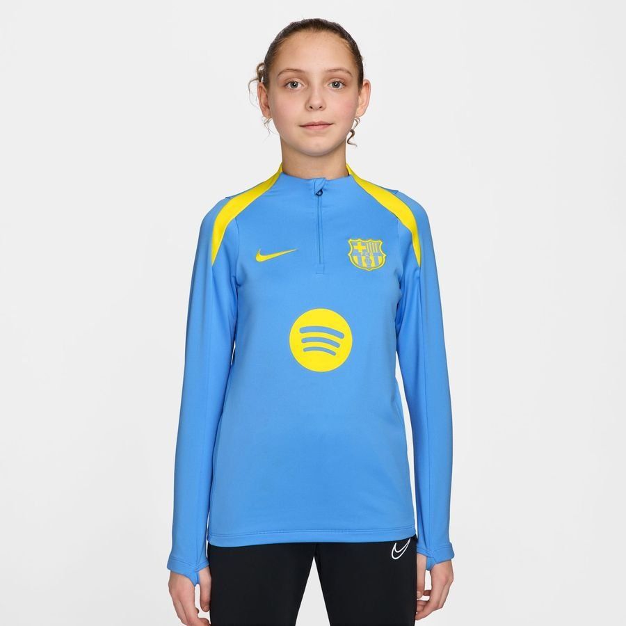 [EFKS] Barcelona Dri FIT Strike Drill University Blue/Opti Training Kids Yellow Kit