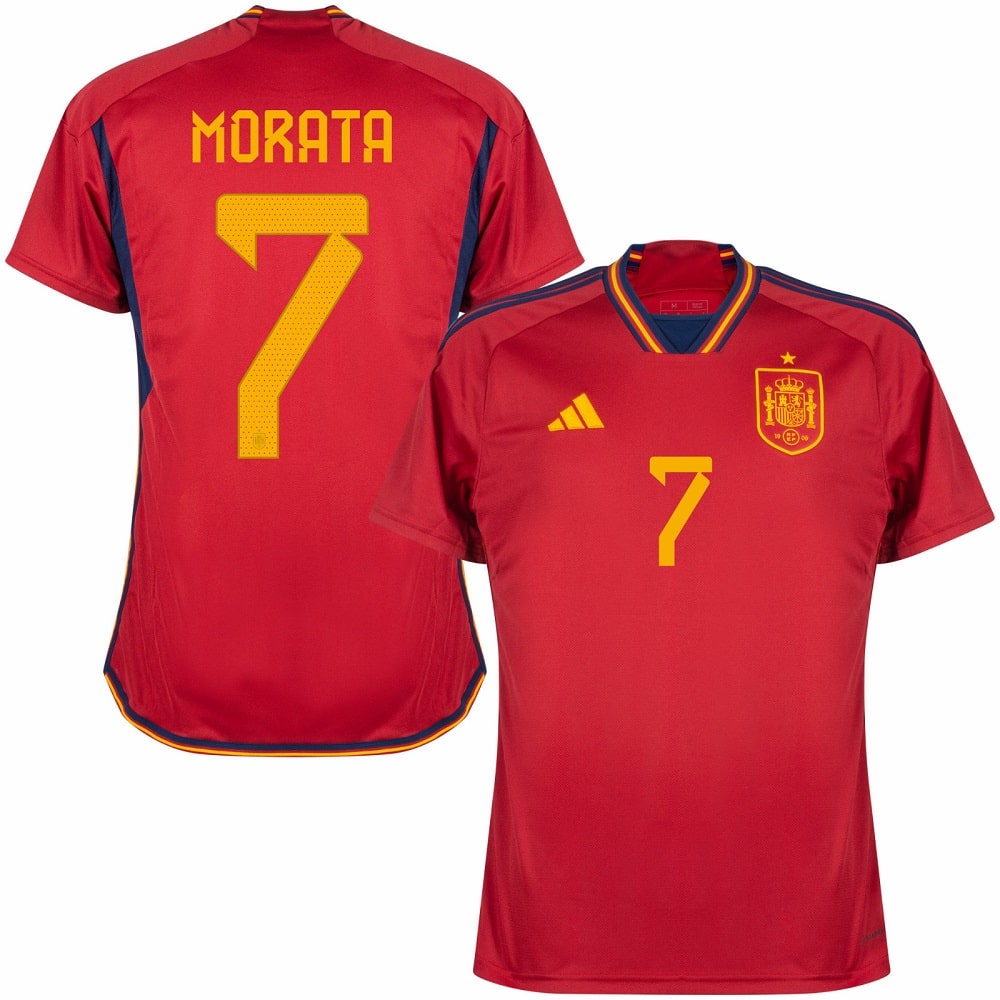 SPAIN Premium HOME JERSEY WORLD CUP 2022 MORATA