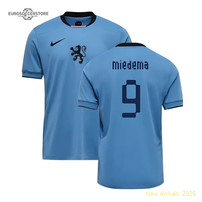 Netherlands Womens Team Away Kit 2025-2026 Fan Wear Jersey